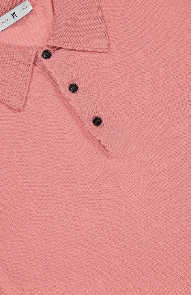 Pochette/trousse plate de Victoria's Secret - blanche à rayures roses -  fermeture éclair et chaine avec anneau brisé au bout - doublure intérieure  noire à pois roses -15x10cm